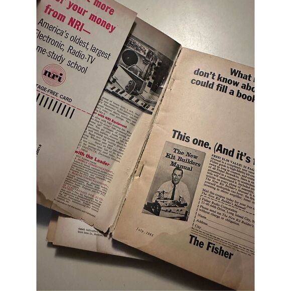 Vintage Electronics Illustrated Magazine lot of 4 1960s CB's Radios Lot Ads - Picture 10 of 16